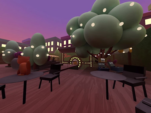 Professional Metaverse World for the established US influencer 