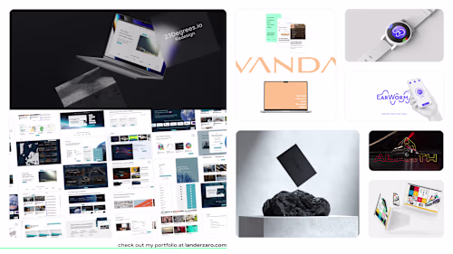 Check out my portfolio at landerzaro.com