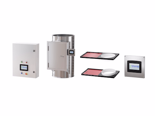 Product Render for in-building laundry system