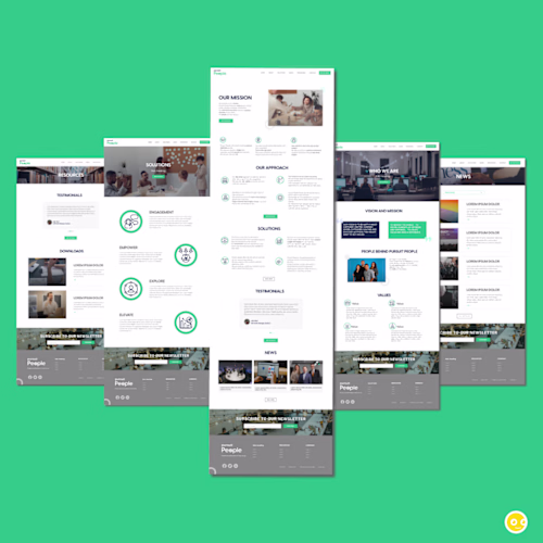 UI/UX FOR PURSUIT PEOPLE on Behance