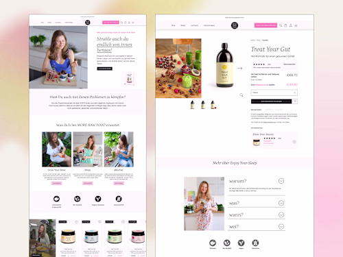 Wellness Website Redesign