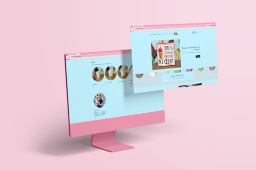 Fresh Scoop on Oak Barrel Ice & Creamery's Website