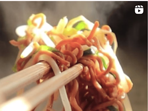 IG Reels : Immi ramen promotion