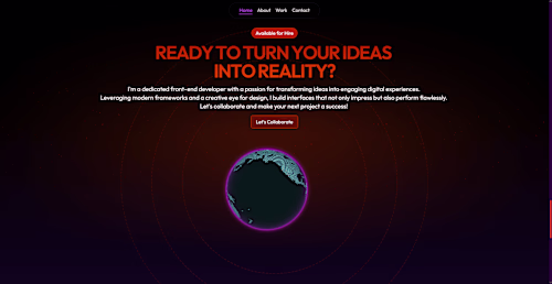 Personal Developer Portfolio