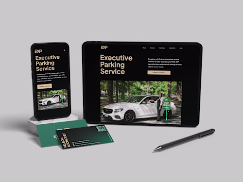 Executive Parking Service | Brand & Web Redesign