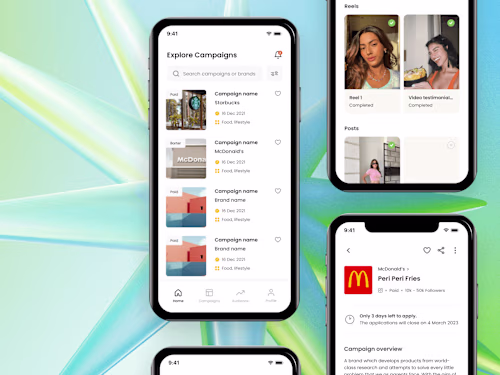 Cybees, Influencer Marketing App