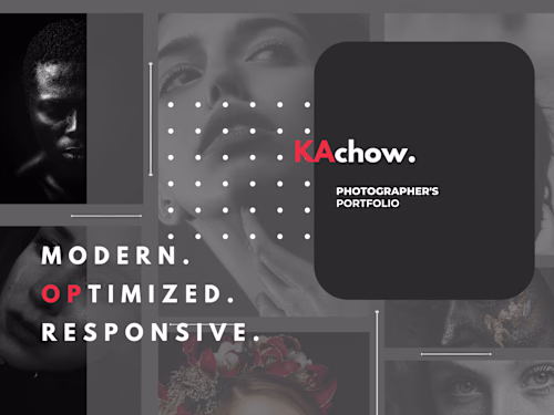 KAchow: Portfolio Website for Photographers