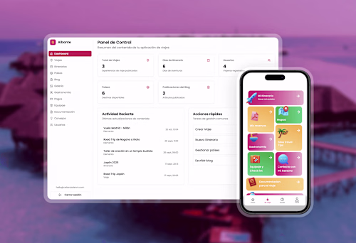 Albante – Personalized Travel App and Admin System