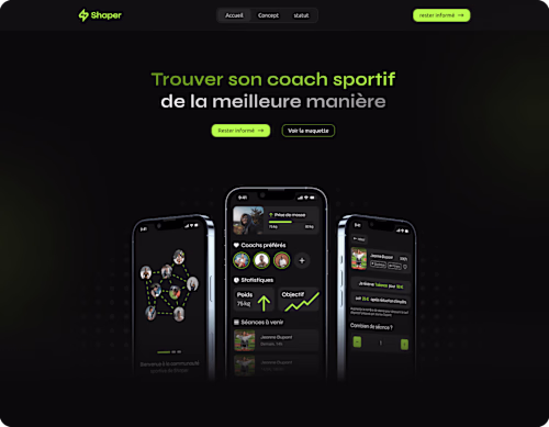 Shaper — Sport Coaching App