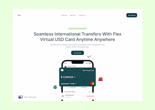  Flex- Digital Banking Website