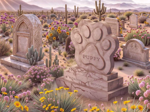 Virtual Cemetery: Gardens and Headstones 