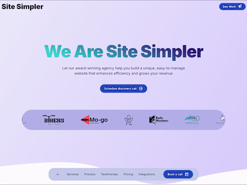 Visually Rich High Converting Webflow Landing Pages