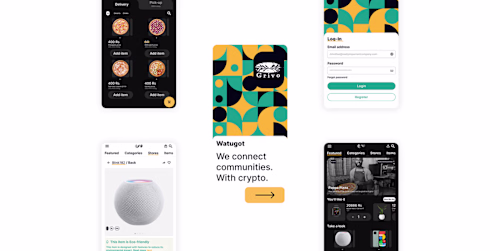 Watugot — Brand Identity & App on Behance