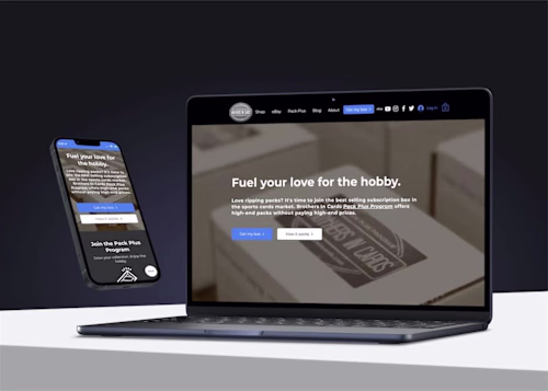 eCommerce Redesign for Sports Card Subscriptions