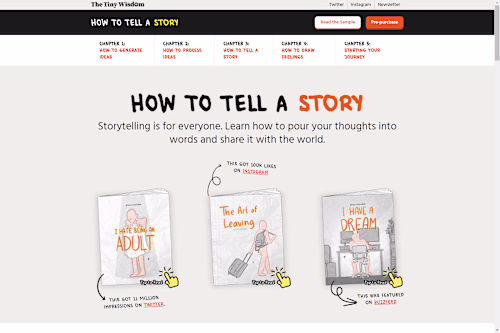 The Tiny Wisdom: Webflow Website Design and Development