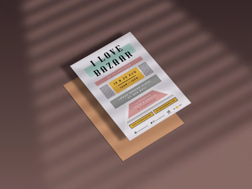 Event Posters | I Love Bazaar