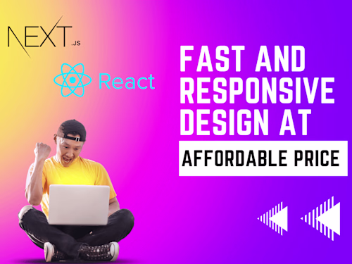 ReDesign or develop a Website using React/Next.js