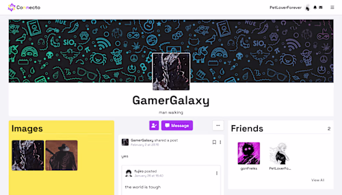 Connecto: a Social Media App.