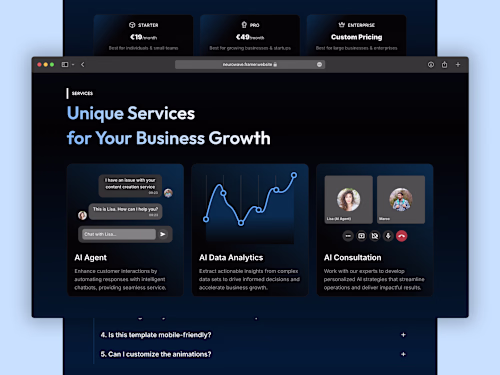 Motion Design: NeuroWave Services