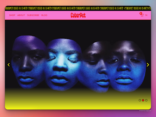 CyberPet Magazine Website & Shop