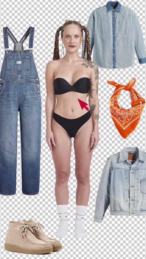 Motion design and animation for Levis Poland