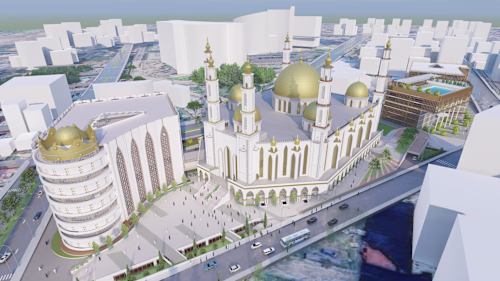 Islamic Center Project in Revit