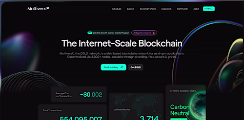 Elrond – The Internet Scale Blockchain