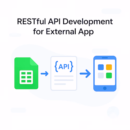 RESTful API Development for External App