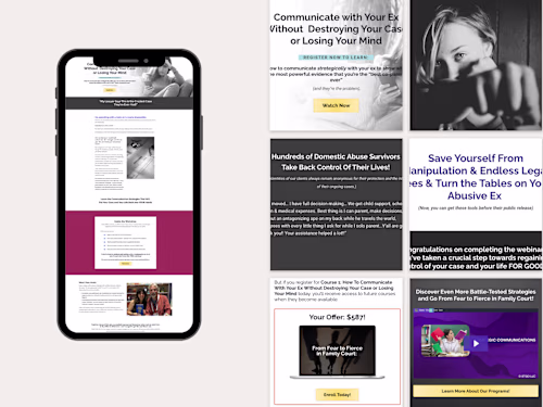 Kajabi Webinar Funnel Launch for Coaching Brand