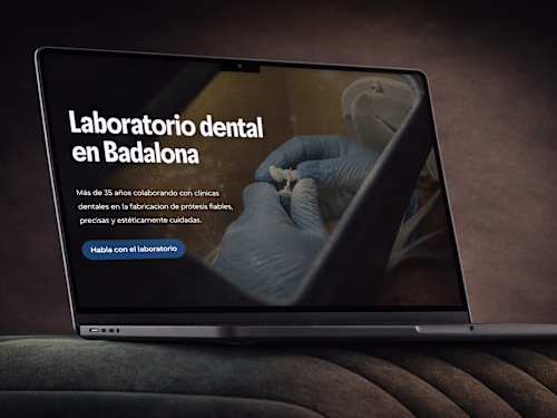 Dental Laboratory - Framer Website Design, Development & SEO