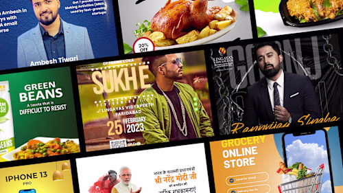 Social Media Post Design by Bittu Rai on Behance