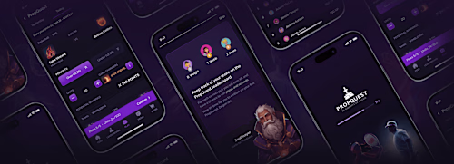 Mobile App Design for Knights of Degen