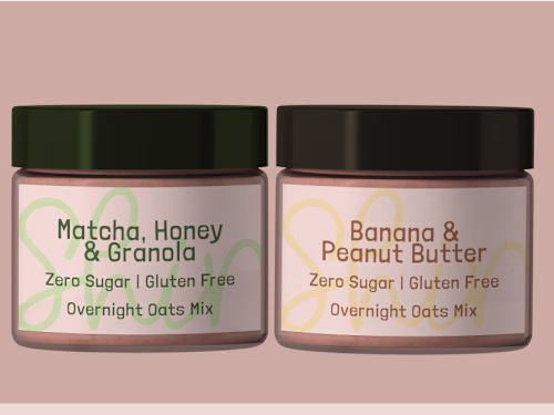 Shima's Overnight Oats Brand Identity Design