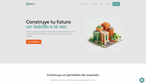 Reity - Tokenized property marketplace