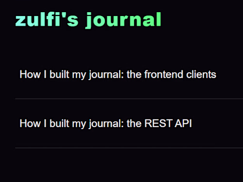 Personal blogging and admin webapps in MERN stack