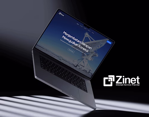 Zinet - Landing Page