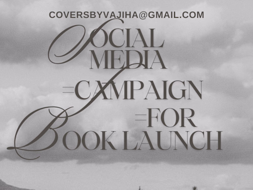 𖦆—Social Media Campaign for Book Launch