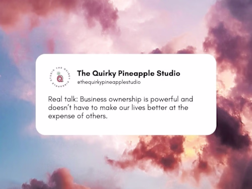 Social Media Content Creation | The Quirky Pineapple Studio