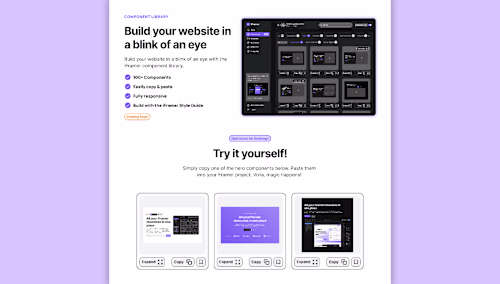 Component Library Build for Framer - iFramer