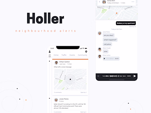 Making communities safer through Mobile App experience 