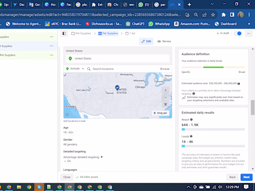 Fb and Ig Ads Creation