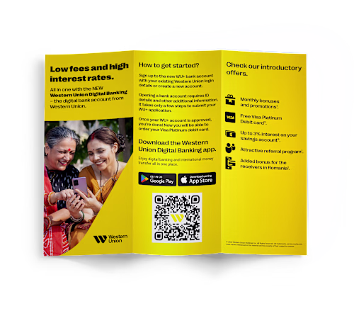 Western Union | Brochure & Display ads