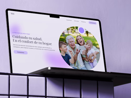 Well – Framer Website Design & Brand Identity