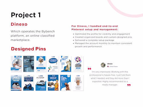 Complete Pinterest Profile Setup & Content Creation