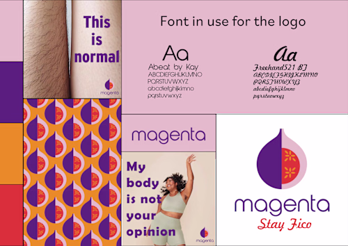 Logo and Brand Identity Design: Magenta 