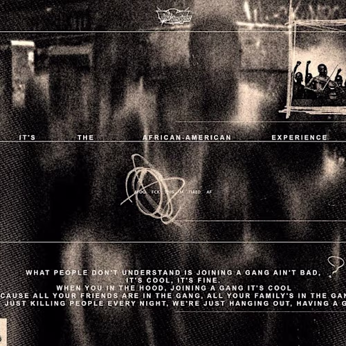 "WHO CARE " Cover Art Concept, Representing The African American