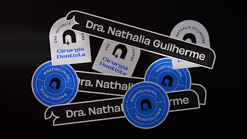 Personal Brand Identity Design for Dra. Nathalia Guilherme