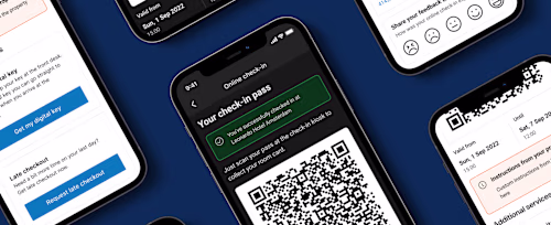 Online check-in for Booking.com