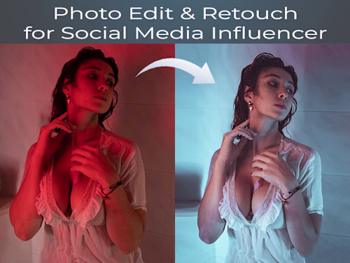Photo Edit & Retouch for Social Media Influencer