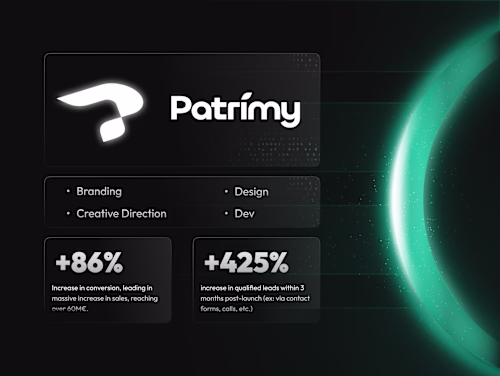Patrimy | Creative Direction & Website (Fintech)